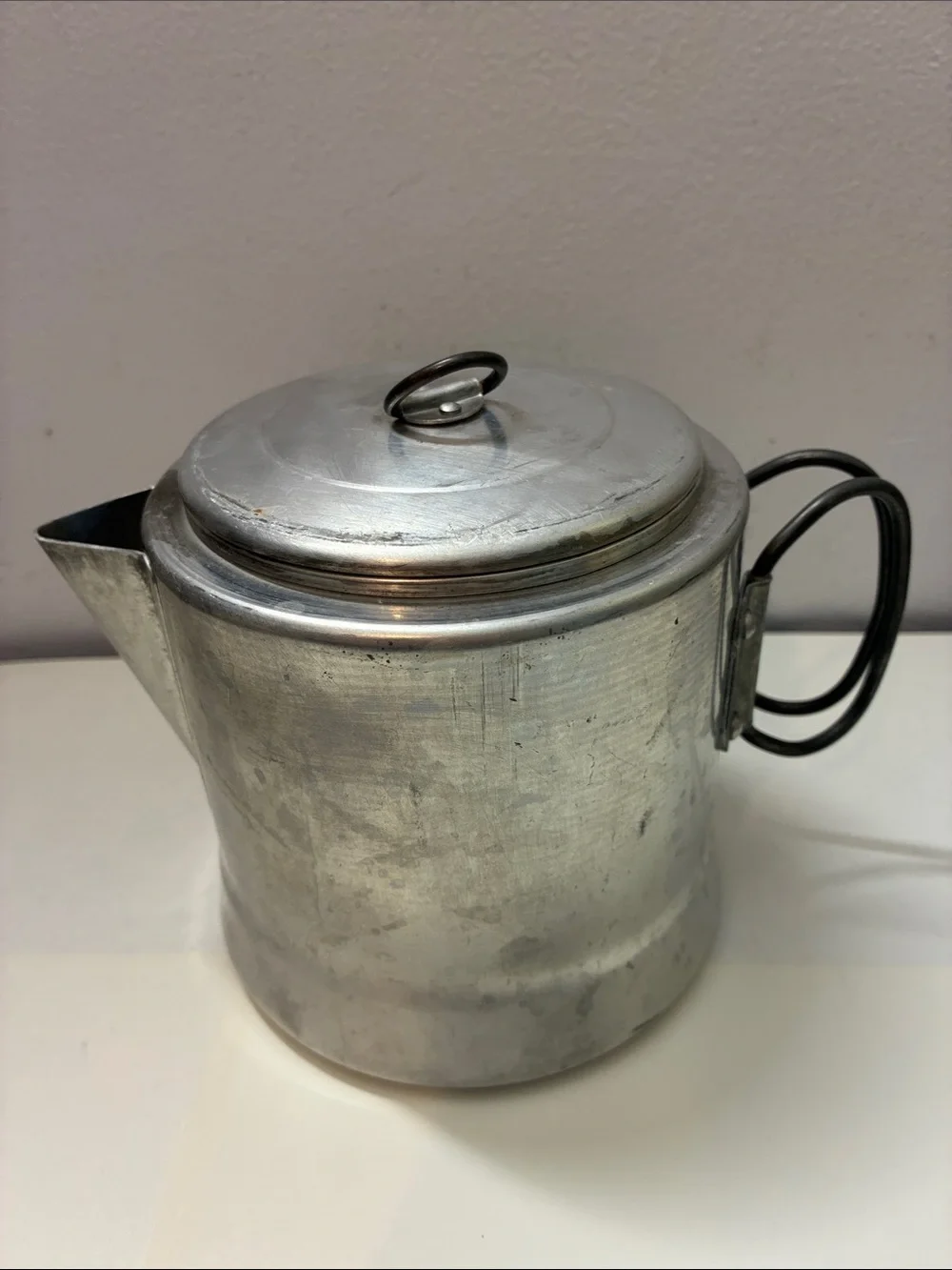 Aluminum Tea Kettle and Stock Pot Set - Silver